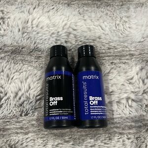 Matix Brass Off Hair Care Duo - Black and Blue